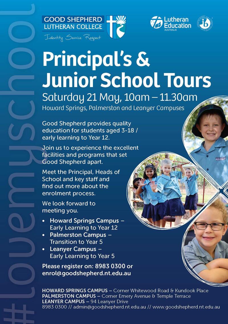 Principal's & Junior School Tours