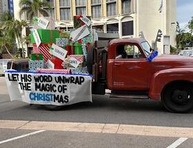 Christmas Pageant Float